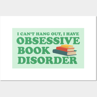 Obsessive Book Disorder Posters and Art